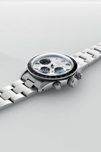 ROLEX : Raro Cosmograph Daytona ref 6263 in acciaio tasti a vite, carica manuale, ghiera tachimetrica in bachelite, quadrante argent, contatori neri e bracciale Oyster  - Asta Orologi da Polso - Associazione Nazionale - Case d'Asta italiane