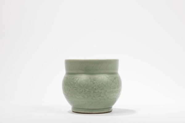 VASO IN PORCELLANA CELADON  - Asta Arte Orientale  - Associazione Nazionale - Case d'Asta italiane