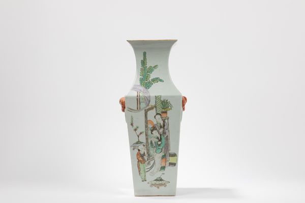 VASO IN PORCELLANA QIANJIANG  - Asta Arte Orientale  - Associazione Nazionale - Case d'Asta italiane