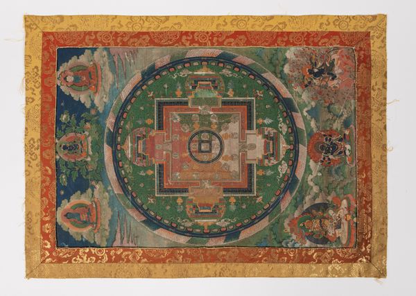 THANGKA IN SETA  - Asta Arte Orientale  - Associazione Nazionale - Case d'Asta italiane