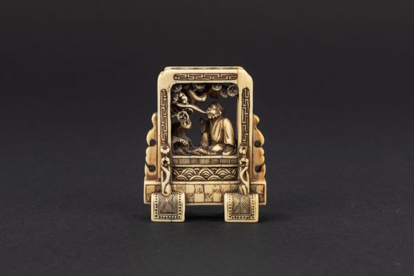 ☼NETSUKE IN AVORIO  - Asta Arte Orientale  - Associazione Nazionale - Case d'Asta italiane