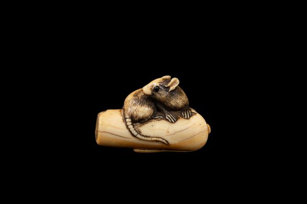 ☼NETSUKE IN AVORIO  - Asta Arte Orientale  - Associazione Nazionale - Case d'Asta italiane