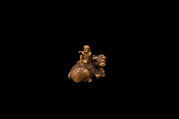 ☼NETSUKE IN AVORIO  - Asta Arte Orientale  - Associazione Nazionale - Case d'Asta italiane