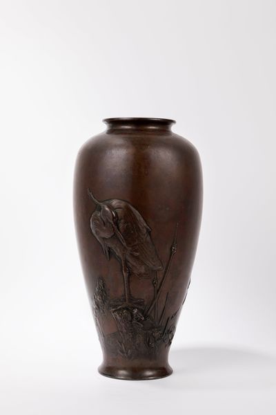 VASO IN BRONZO  - Asta Arte Orientale  - Associazione Nazionale - Case d'Asta italiane