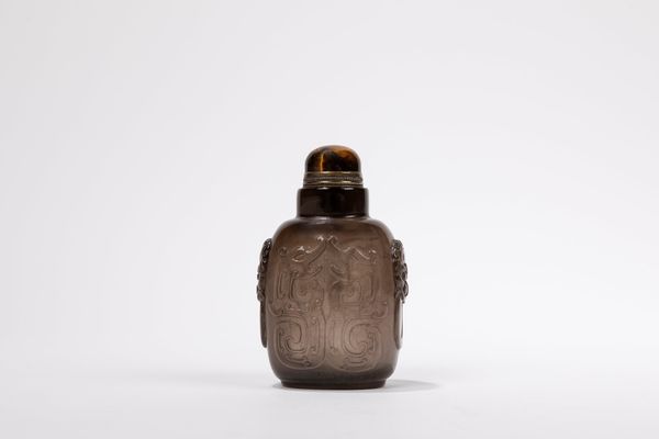 SNUFF BOTTLE IN AGATA  - Asta Arte Orientale  - Associazione Nazionale - Case d'Asta italiane