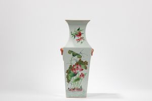 VASO IN PORCELLANA QIANJIANG  - Asta Arte Orientale  - Associazione Nazionale - Case d'Asta italiane