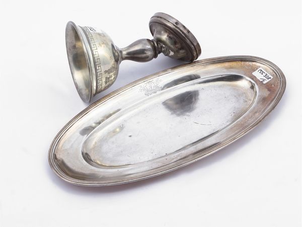 Due accessori d'epoca in argento da collezione  - Asta Una casa fiorentina. Tra tradizione e modernit L'argenteria - I  - Associazione Nazionale - Case d'Asta italiane