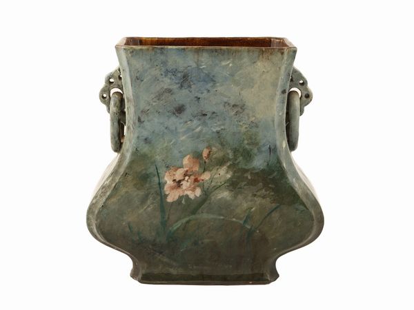 Vaso in ceramica  - Asta Una casa fiorentina. Tra tradizione e modernit Le collezioni, i dipinti, gli arredi - III  - Associazione Nazionale - Case d'Asta italiane