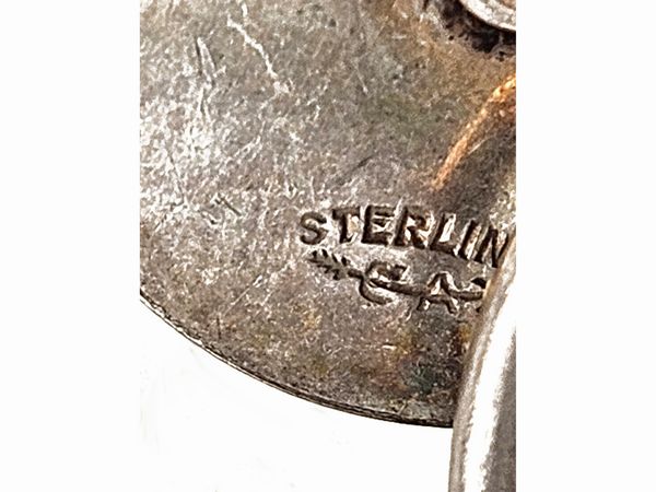 Spilla in argento sterling  - Asta Vintagemania - Associazione Nazionale - Case d'Asta italiane