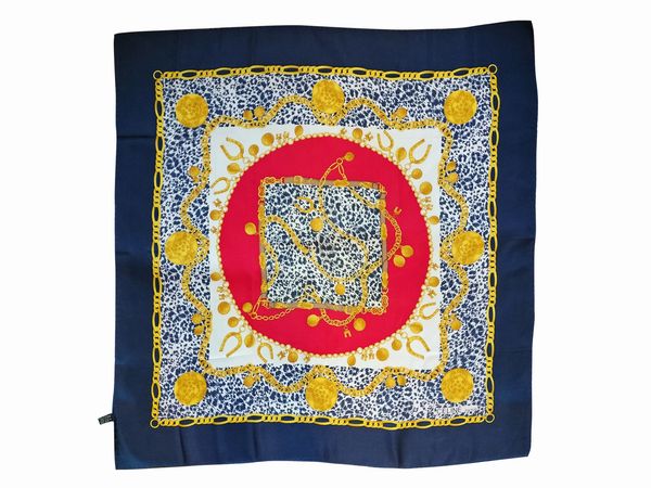 Cline, Foulard in seta  - Asta Vintagemania - Associazione Nazionale - Case d'Asta italiane