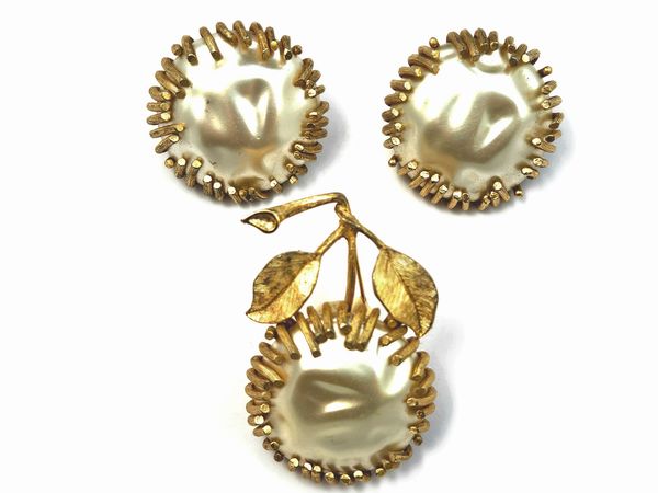 Sarah Coventry, Demi parure Pearl Elegance  - Asta Vintagemania - Associazione Nazionale - Case d'Asta italiane