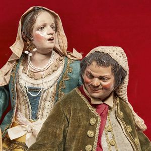 VENDITRICE DI UOVA, NAPOLI, FINE SECOLO XVIII  - Asta ASTA A TEMPO | PASTORI DA PRESEPE NAPOLETANI DA UN'IMPORTANTE COLLEZIONE TOSCANA - Associazione Nazionale - Case d'Asta italiane