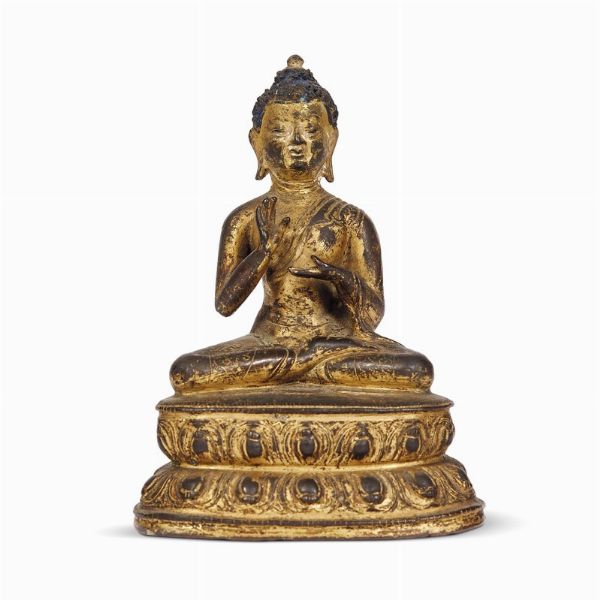 SCULTURA, TIBET, SEC. XVII  - Asta Arte Orientale - Associazione Nazionale - Case d'Asta italiane