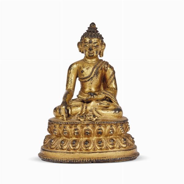 SCULTURA, TIBET, SEC. XVII  - Asta Arte Orientale - Associazione Nazionale - Case d'Asta italiane