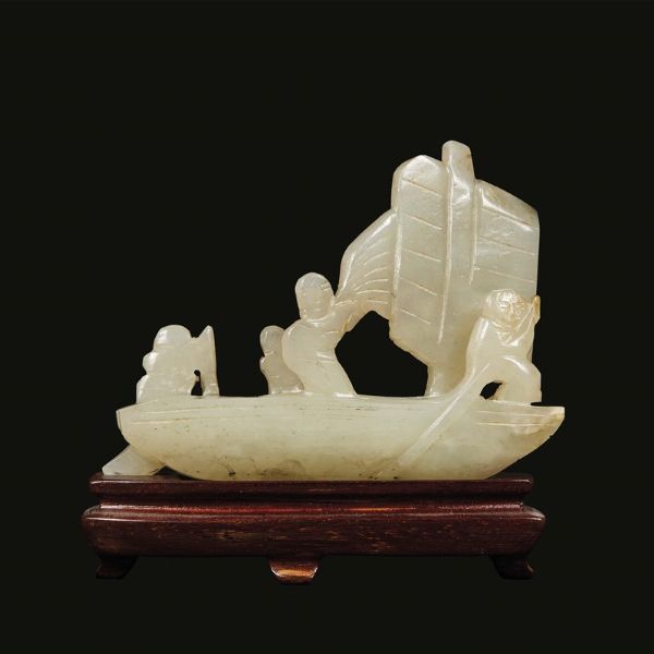 INTAGLIO, CINA, DINASTIA QING, SEC. XIX  - Asta Arte Orientale - Associazione Nazionale - Case d'Asta italiane