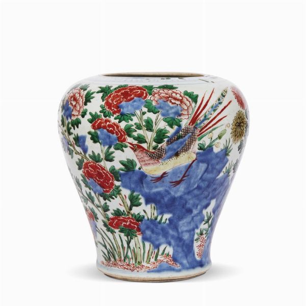 VASO, CINA, DINASTIA QING, SEC. XVII-XVIII  - Asta Arte Orientale - Associazione Nazionale - Case d'Asta italiane