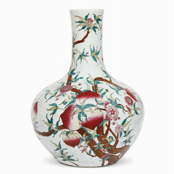 VASO, CINA, DINASTIA QING, SEC. XIX-XX  - Asta Arte Orientale - Associazione Nazionale - Case d'Asta italiane