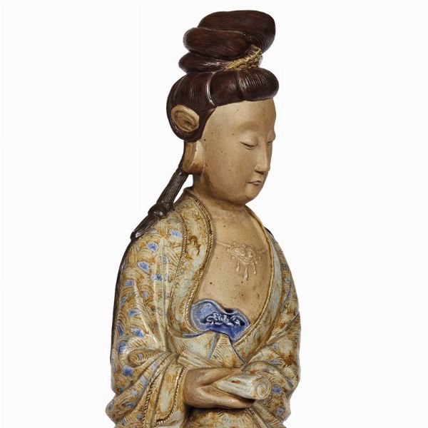 SCULTURA, CINA, DINASTIA QING, SEC. XIX  - Asta Arte Orientale - Associazione Nazionale - Case d'Asta italiane