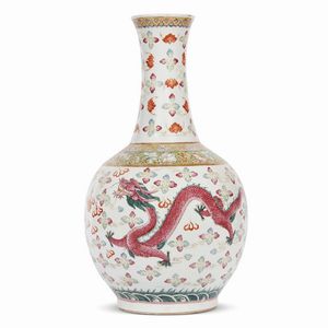 VASO, CINA, DINASTIA QING, SEC. XIX  - Asta Arte Orientale - Associazione Nazionale - Case d'Asta italiane