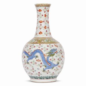 VASO, CINA, DINASTIA QING, SEC. XIX  - Asta Arte Orientale - Associazione Nazionale - Case d'Asta italiane