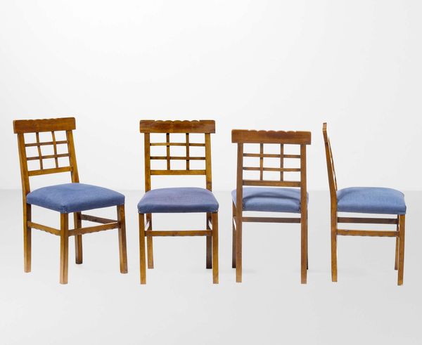 PAOLO BUFFA : Quattro sedie  - Asta Design - Associazione Nazionale - Case d'Asta italiane