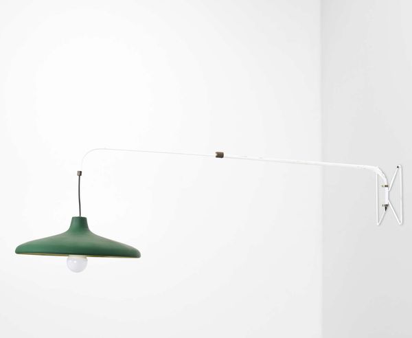 Lampada a parete estensibile  - Asta Design - Associazione Nazionale - Case d'Asta italiane