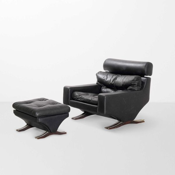 Franz Sartori : Poltrona Chaise loungue  - Asta Design - Associazione Nazionale - Case d'Asta italiane