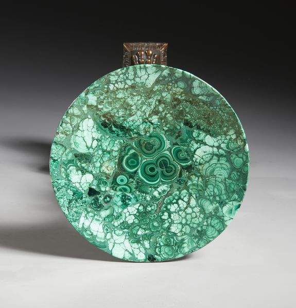 BRONZISTA FRANCESE DEL XIX SECOLO : Alzata in bronzo e malachite, fusto all'antica decorato con motivi fitomorfi e recante una colonna corinzia sulla sommit, base tripode poggiante su piedi ferini  - Asta Asta 432 | ARTE ANTICA E DEL XIX SECOLO Tradizionale - Associazione Nazionale - Case d'Asta italiane