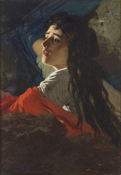 ADEMOLLO CARLO (1825 - 1911) : Ritratto femminile  - Asta Asta 432 | ARTE ANTICA E DEL XIX SECOLO Tradizionale - Associazione Nazionale - Case d'Asta italiane