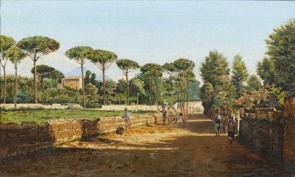 GAETA ENRICO  (1840 - 1887) : Verso Castellammare  - Asta Asta 432 | ARTE ANTICA E DEL XIX SECOLO Tradizionale - Associazione Nazionale - Case d'Asta italiane