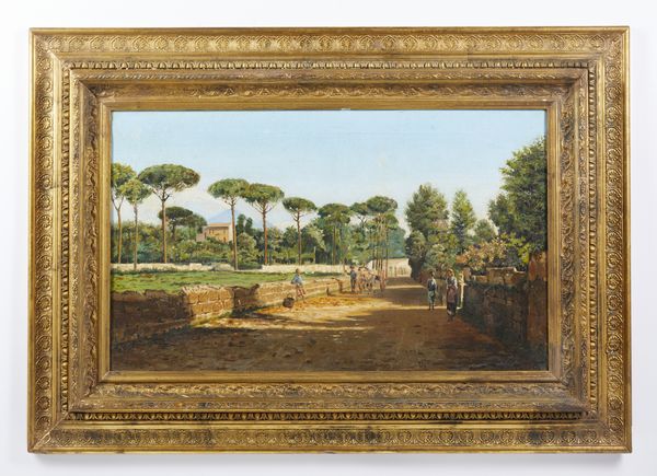 GAETA ENRICO  (1840 - 1887) : Verso Castellammare  - Asta Asta 432 | ARTE ANTICA E DEL XIX SECOLO Tradizionale - Associazione Nazionale - Case d'Asta italiane