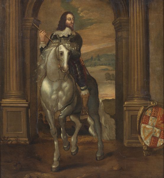 VAN DYCK ANTOON (1599 - 1641) : Seguace di. Ritratto di Carlo I d'Inghilterra a cavallo  - Asta Asta 432 | ARTE ANTICA E DEL XIX SECOLO Tradizionale - Associazione Nazionale - Case d'Asta italiane