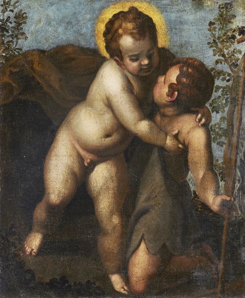 ANDREA MICHIELI DETTO IL VICENTINO (1542 - 1618) : Ges Bambino e San Giovannino  - Asta Asta 432 | ARTE ANTICA E DEL XIX SECOLO Tradizionale - Associazione Nazionale - Case d'Asta italiane