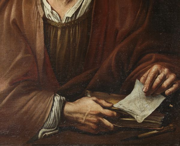 FRACANZANO FRANCESCO (1612 - 1656) : Ritratto di filosofo, probabilmente Euclide  - Asta Asta 432 | ARTE ANTICA E DEL XIX SECOLO Tradizionale - Associazione Nazionale - Case d'Asta italiane