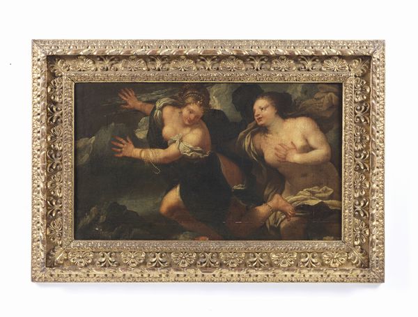 LIBERI PIETRO (1614 - 1687) : Giove e Callisto  - Asta Asta 432 | ARTE ANTICA E DEL XIX SECOLO Tradizionale - Associazione Nazionale - Case d'Asta italiane