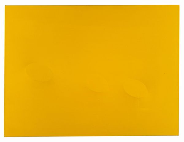 Turi Simeti : Tre ovali gialli  - Asta Arte Moderna e Contemporanea - Associazione Nazionale - Case d'Asta italiane