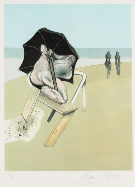 Francis Bacon : Triptych (Left panel)  - Asta Arte Moderna e Contemporanea - Associazione Nazionale - Case d'Asta italiane