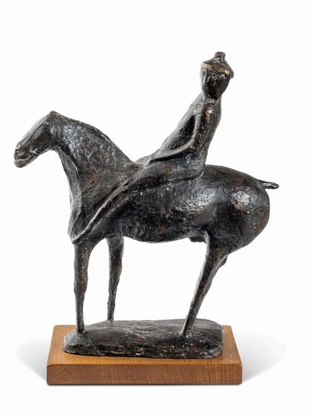 Marino Marini : Piccolo cavaliere  - Asta Arte Moderna e Contemporanea - Associazione Nazionale - Case d'Asta italiane