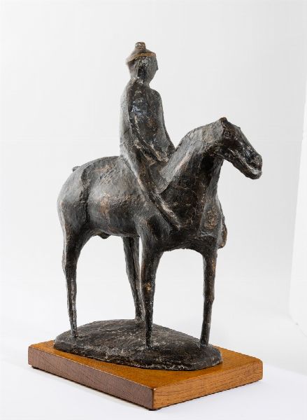 Marino Marini : Piccolo cavaliere  - Asta Arte Moderna e Contemporanea - Associazione Nazionale - Case d'Asta italiane