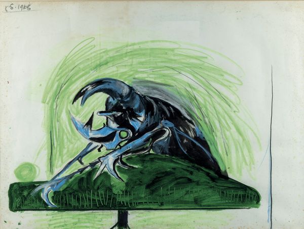 Graham Sutherland : Beetle (Study for bestiare)  - Asta Arte Moderna e Contemporanea - Associazione Nazionale - Case d'Asta italiane