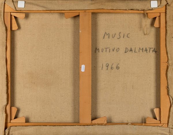 Anton Zoran Music : Motivo dalmata  - Asta Arte Moderna e Contemporanea - Associazione Nazionale - Case d'Asta italiane