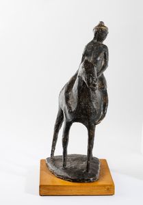 Marino Marini : Piccolo cavaliere  - Asta Arte Moderna e Contemporanea - Associazione Nazionale - Case d'Asta italiane