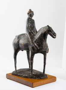 Marino Marini : Piccolo cavaliere  - Asta Arte Moderna e Contemporanea - Associazione Nazionale - Case d'Asta italiane