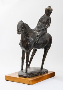 Marino Marini : Piccolo cavaliere  - Asta Arte Moderna e Contemporanea - Associazione Nazionale - Case d'Asta italiane