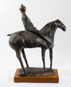 Marino Marini : Piccolo cavaliere  - Asta Arte Moderna e Contemporanea - Associazione Nazionale - Case d'Asta italiane