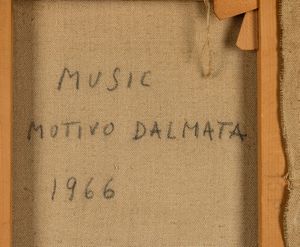 Anton Zoran Music : Motivo dalmata  - Asta Arte Moderna e Contemporanea - Associazione Nazionale - Case d'Asta italiane