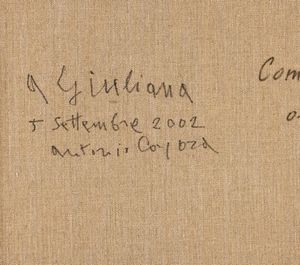 ANTONIO CORPORA : Composizione  - Asta Arte Moderna e Contemporanea - Associazione Nazionale - Case d'Asta italiane