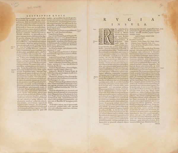 Rugiae Insula ac Ducatus accuratissime descripta ab E. Lubino.  - Asta Libri, Autografi e Stampe - Associazione Nazionale - Case d'Asta italiane