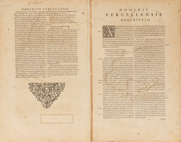 JOHANNES JANSSONIUS : Signoria di Vercelli  - Asta Libri, Autografi e Stampe - Associazione Nazionale - Case d'Asta italiane