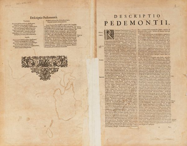 Henricus Hondius : Principatus Pedemontii, Ducatus Augustae Praetoriae, Salutii Marchionatus, Astae, Vercellarum et Niceae Comitatus Nova Tabula.  - Asta Libri, Autografi e Stampe - Associazione Nazionale - Case d'Asta italiane